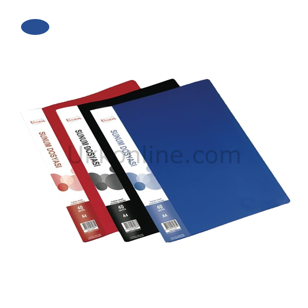 TİCON KATALOG DOSYA 40 LI MAVİ