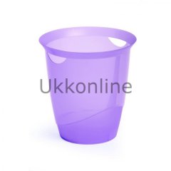1701710-MOR DURABLE TREND ÇÖP KUTUSU ŞEFFAF MOR