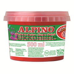 ALPİNO PARMAK BOYA DD 72 500gr KIRMIZI
