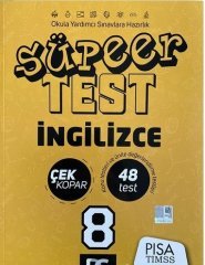 8. SINIF SÜPER TEST ÇEK KOPAR  İNKILAP TARİHİ DC YAYINLARI 2020