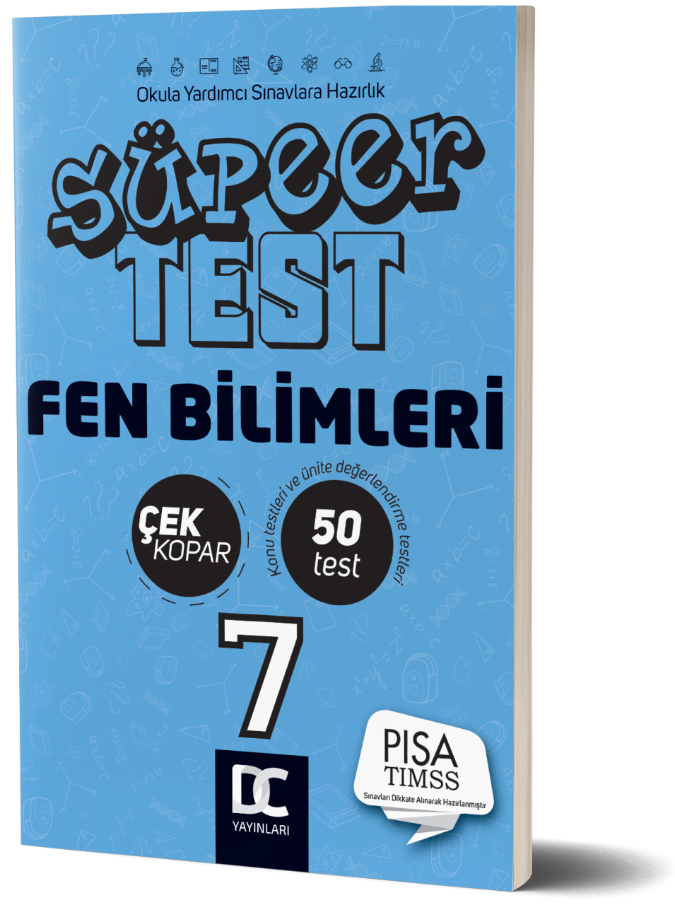 7. SINIF SÜPER TEST ÇEK KOPAR FEN BİLİMLERİ DC YAYINLARI 2020