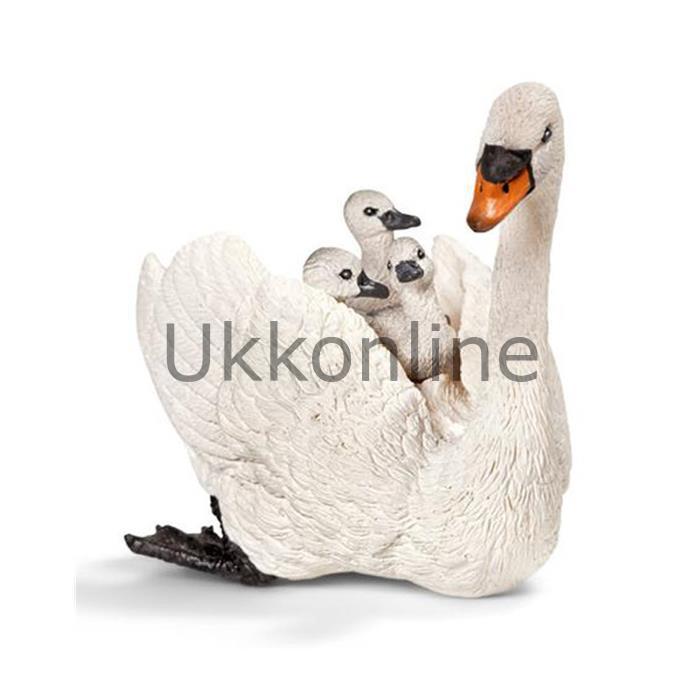 Schleich 13718 Yavrularıyla Beyaz Kuğu