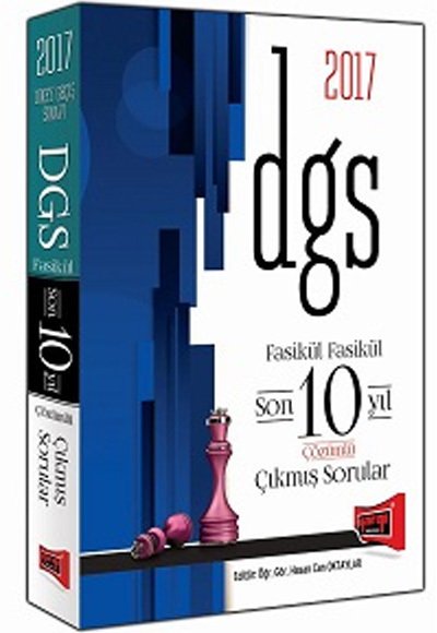 2017 DGS Son 10 Yıl Fasikül Fasikül Çözümlü Çıkmış Sorular Yargı Yayınları