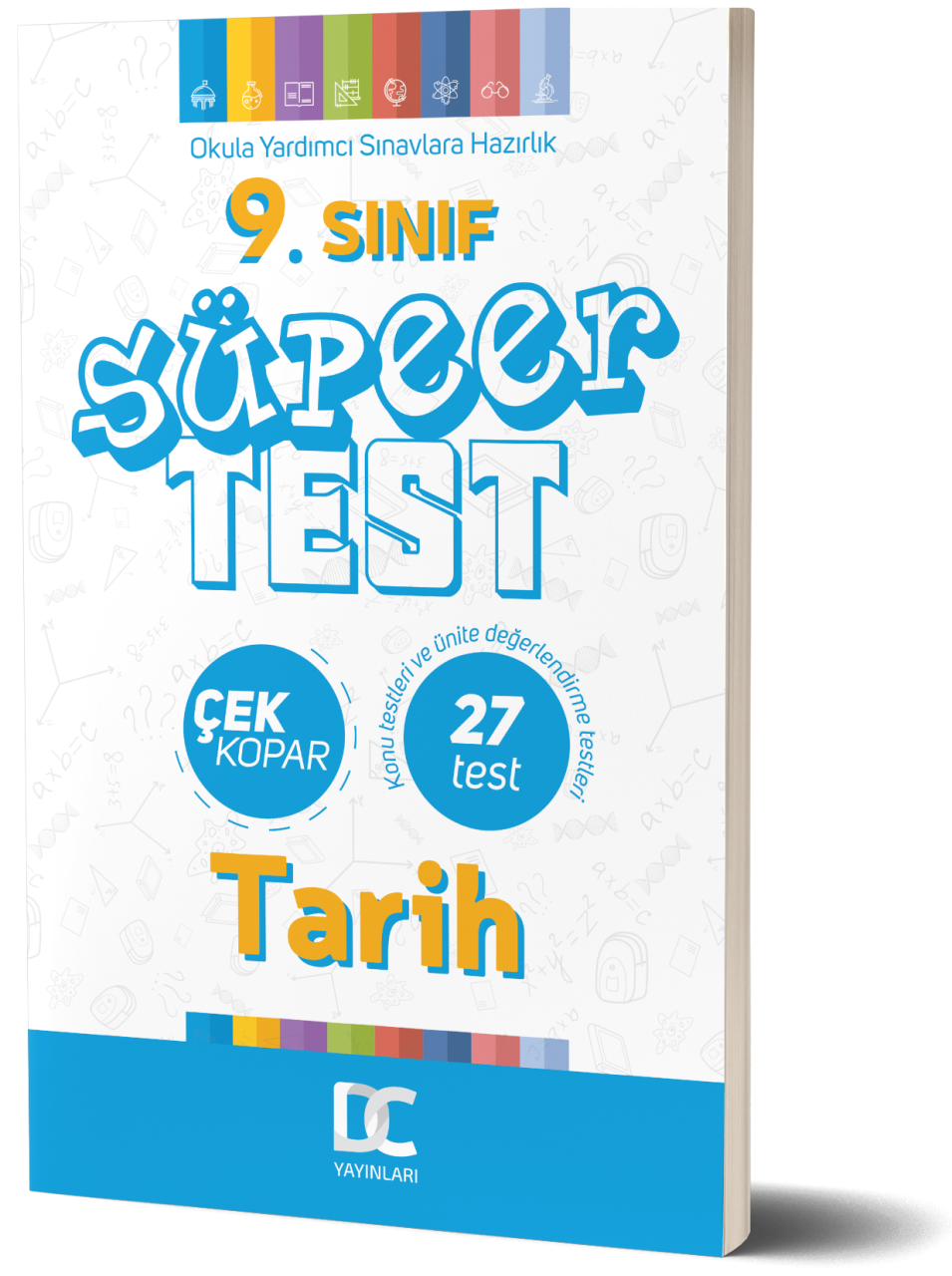 9. SINIF TARİH SÜPER TEST ÇEK KOPAR  DC YAYINLARI 2020