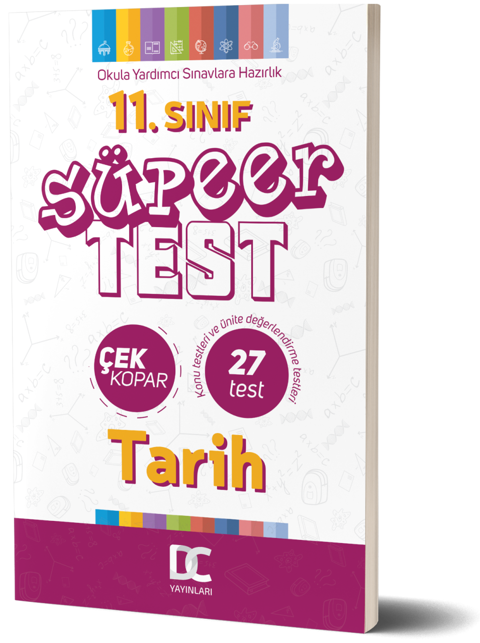 11. SINIF TARİH SÜPER TEST  ÇEK KOPAR  DC YAYINLARI 2020