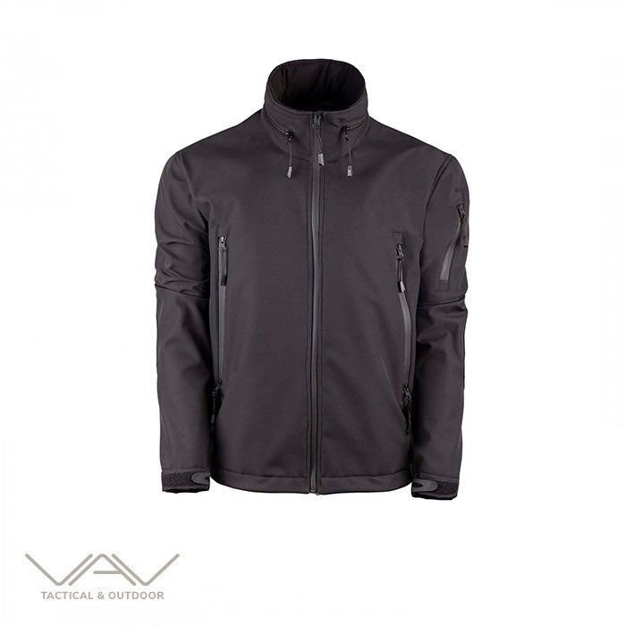 Vav Shell Ht-04 Softshell Siyah XXL Mont