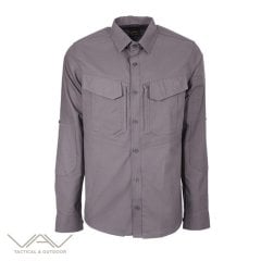 Vav Tactek-01 Uzun Kol Füme XXL Gömlek