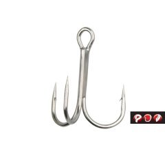 GAMAKATSU Treble Hook 13 No:4 Üçlü İğne 1/10