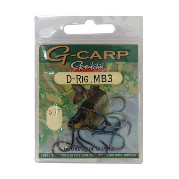 GAMAKATSU HOOK G-CARP D-RIG MB3