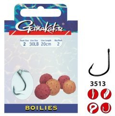 GAMAKATSU HOOK BKS-3513F BOILIE 20 CM NO:4 1/2