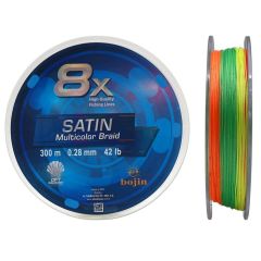 Bojin 8X Satin M.Color İp Misina 0.28 mm 300 m