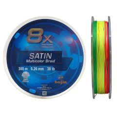 Bojin 8X Satin M.Color 0.26mm 300m İp Misina