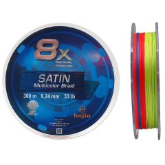 Bojin 8X Satin M.Color 0.24mm 300m İp Misina