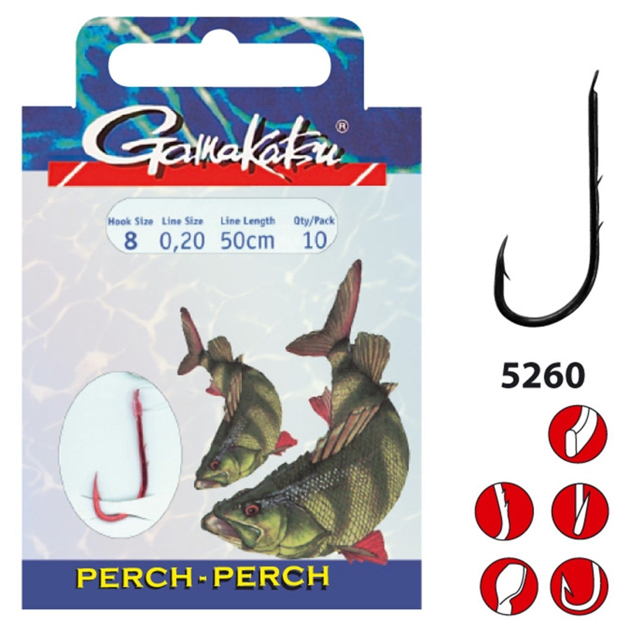 GAMAKATSU BKS-5260R PERCH LEVREK 50 cm NO:8 1/10