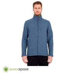 Blackspade Önden Fermuarlı Mavi XL Polar Mont