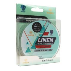 Bojin 4X Linen 0.30mm 300m Yeşil İp Misina