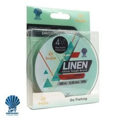 Bojin 4X Linen 0.26mm 300m Yeşil İp Misina