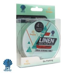 Bojin 4X Linen İp Misina 0.16 mm  150 m  Yeşil