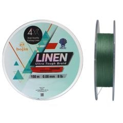 Bojin 4X Linen 0.08mm 150m Yeşil İp Misina