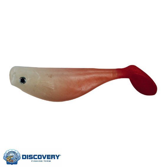Dft 3017 İğnesiz 8cm 5.2g Beyaz Kırmızı Kuyruk 25 Adet Sasi