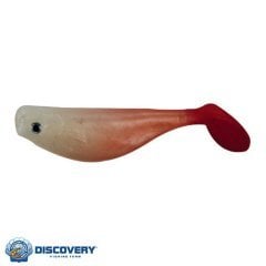 Dft 3017 İğnesiz 8cm 5.2g Beyaz Kırmızı Kuyruk 25 Adet Sasi