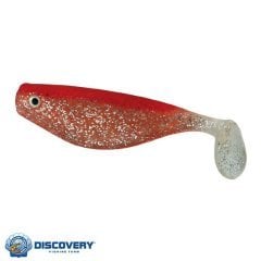 Dft 3017 İğnesiz 8cm 5.2g Şeffaf Kırmızı Pullu 25 Adet Sasi
