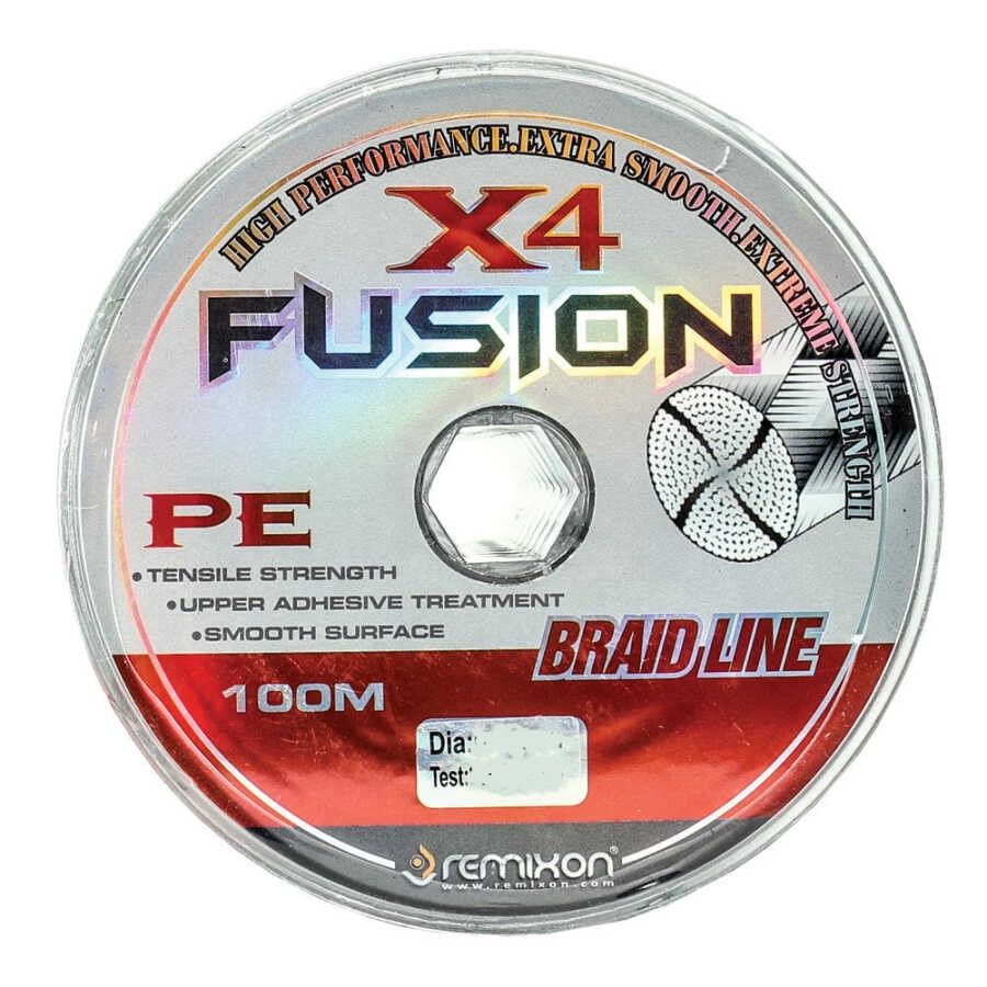 Remixon Fusion X4 Moss Green 100m 0,10mm İp Misina