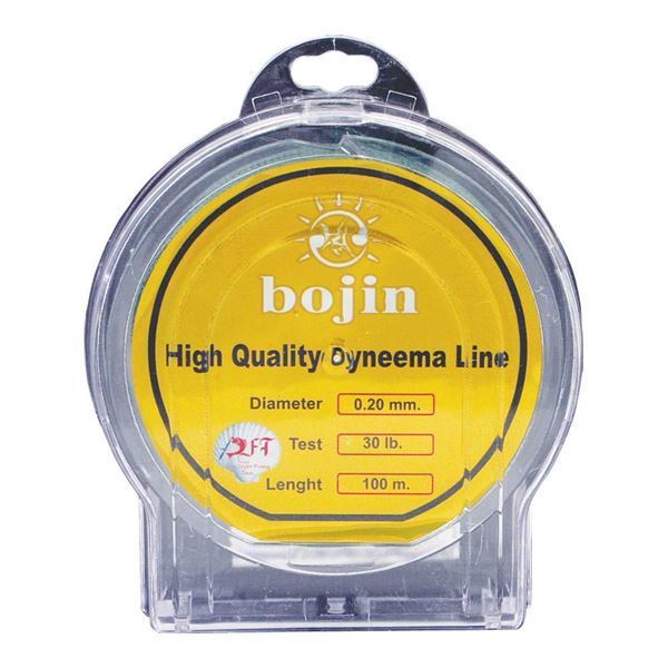 Bojin Dyneema 4X 0.30mm 100m Yeşil İp Misina
