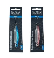 Hansen Pilgrim 7.8cm 22g Silver-Blue/Red Kaşık
