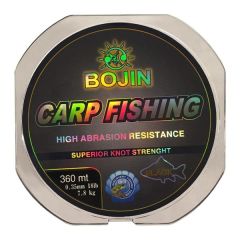 Bojin Carp 0.35mm 360m Siyah Sazan Misinası