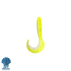 Dft Wh75 İğnesiz 7.5cm 2.6g Sarı Beyaz 8 Adet Silikon