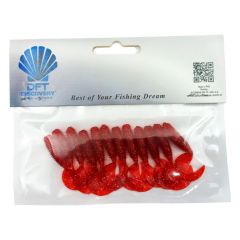 Dft Wh5 İğnesiz 5cm 1.2g R:042 Kırmızı 12 Adet Silikon