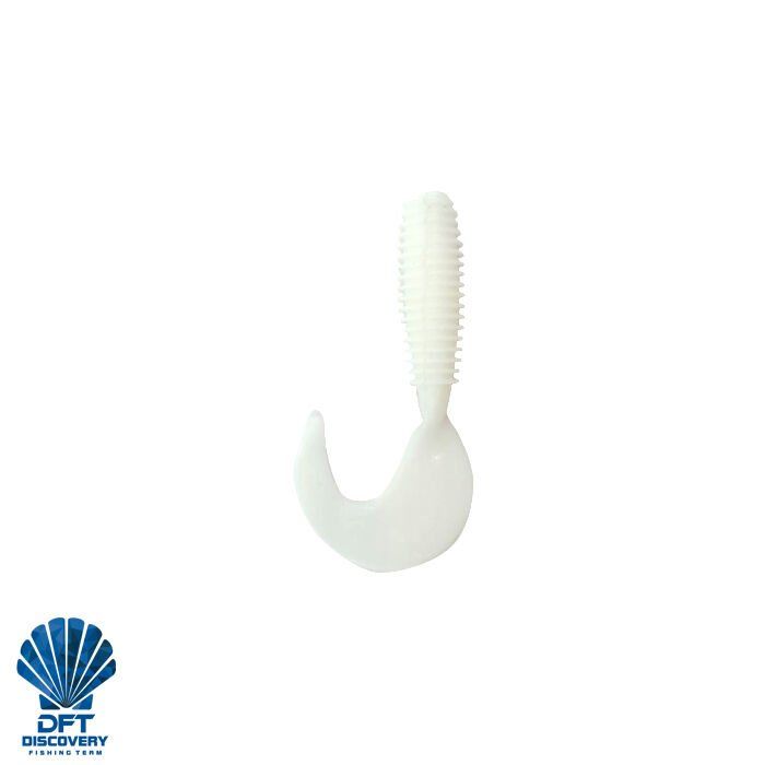 Dft Wh5 İğnesiz 5cm 1.2g R:025 Beyaz 12 Adet Silikon