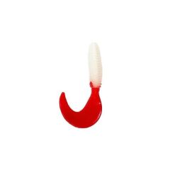 Dft Wh6 İğnesiz 6cm 2g R:117 Beyaz Kırmızı 10 Adet Silikon