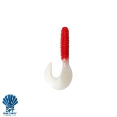 Dft Wh5 İğnesiz 5cm 1.2g R:114 Kırmızı Beyaz 12 Adet Silikon