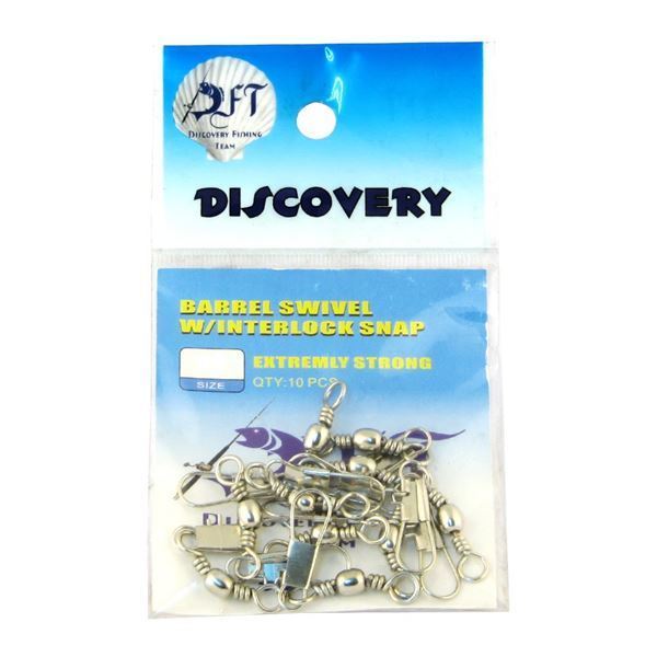 DISCOVERY Nikel Klipsli Fırdöndü No:16 1/10