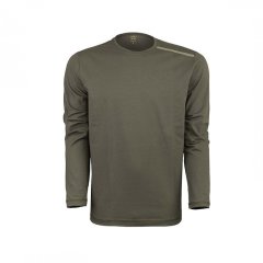 Vav Baseti-04 Uzun Kol Haki S Sweatshirt