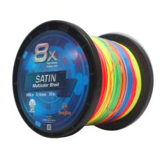 Bojin 8X Satin M.Color 0.18mm 1000m İp Misina