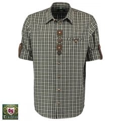 Os-Trachten Kareli Regular Fit Erkek 43/44 Gömlek