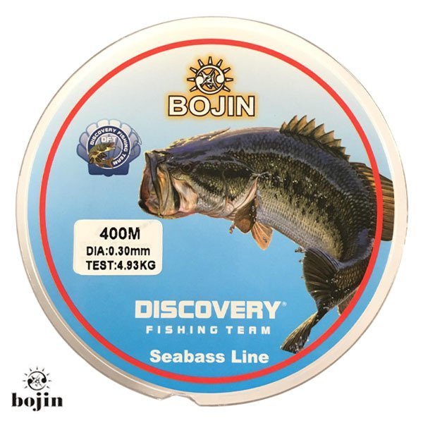 Bojin Seabass 0,30mm 400m Şeffaf Levrek Misinası