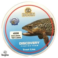 Bojin Trout 0,24mm 400m Şeffaf Alabalık Misinası