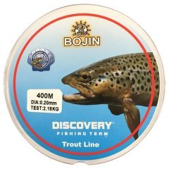 Bojin Trout 0,20mm 400m Şeffaf Alabalık Misinası