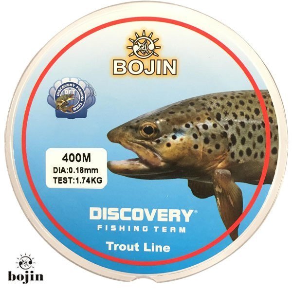 Bojin Trout 0,18mm 400m Şeffaf Alabalık Misinası