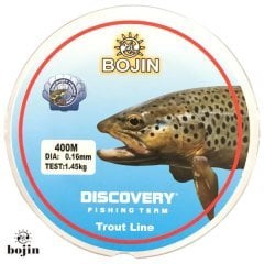 Bojin Trout 0,16mm 400m Şeffaf Alabalık Misinası