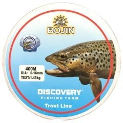 Bojin Trout 0,16mm 400m Şeffaf Alabalık Misinası