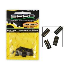 SPRO TWIN CRIMPS 1.1MM 10/25