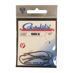 GAMAKATSU Worm 36 Siyah No:2/0 Olta İğnesi 1/6