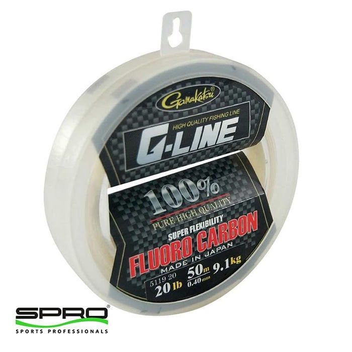 GAMA GLINE F-CARBON BIGSPOOL 0.75MM 50M