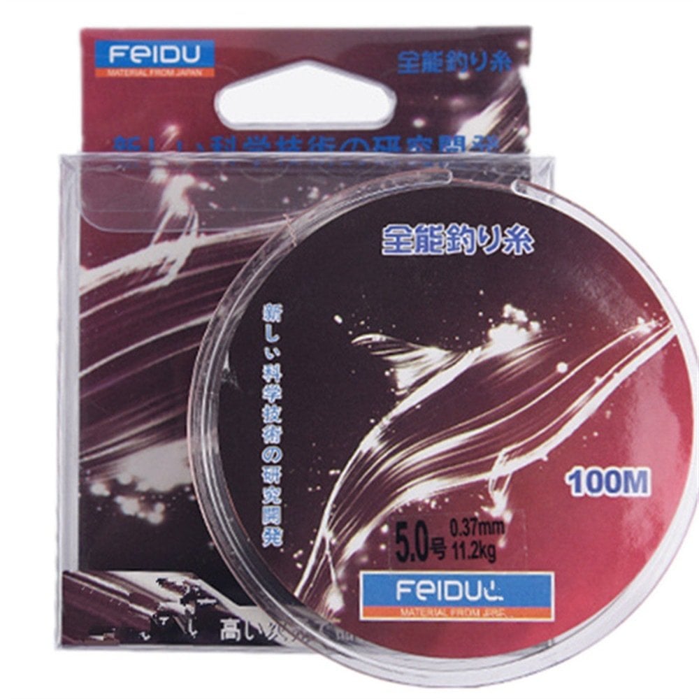 Feidu Pesca 100m 0,30mm Fluorocarbon Misina