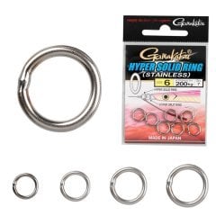 GAMAKATSU HYPER SOLID RING NO:6  200 kg. 1/7